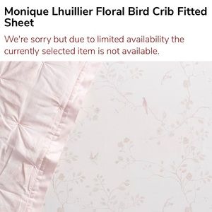 Pottery Barn Kids crib sheet- Monique Lhuillier